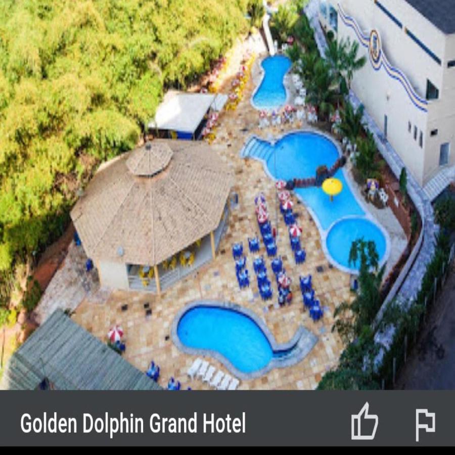 Golden Dolphin Grand Hotel Excelente Caldas Novas Exterior foto